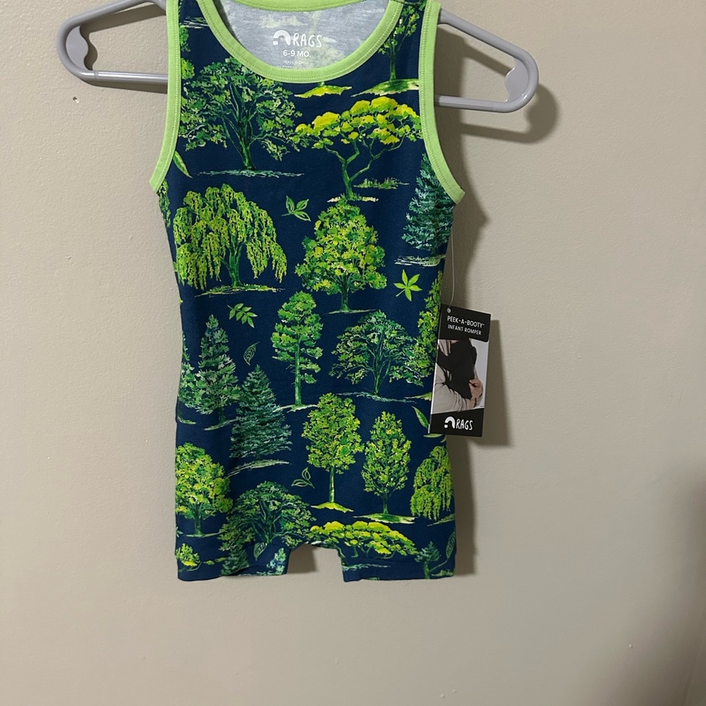 Rags Peekabooty Infant Romper